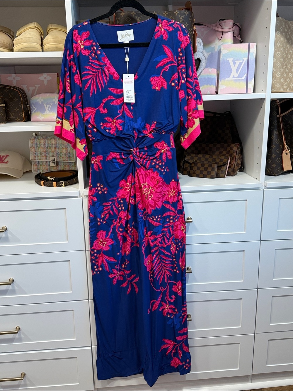 🌺 NWT Lilly Pulitzer Adalyn Maxi Dress Never Ending Summer Size 4 Rare HTF